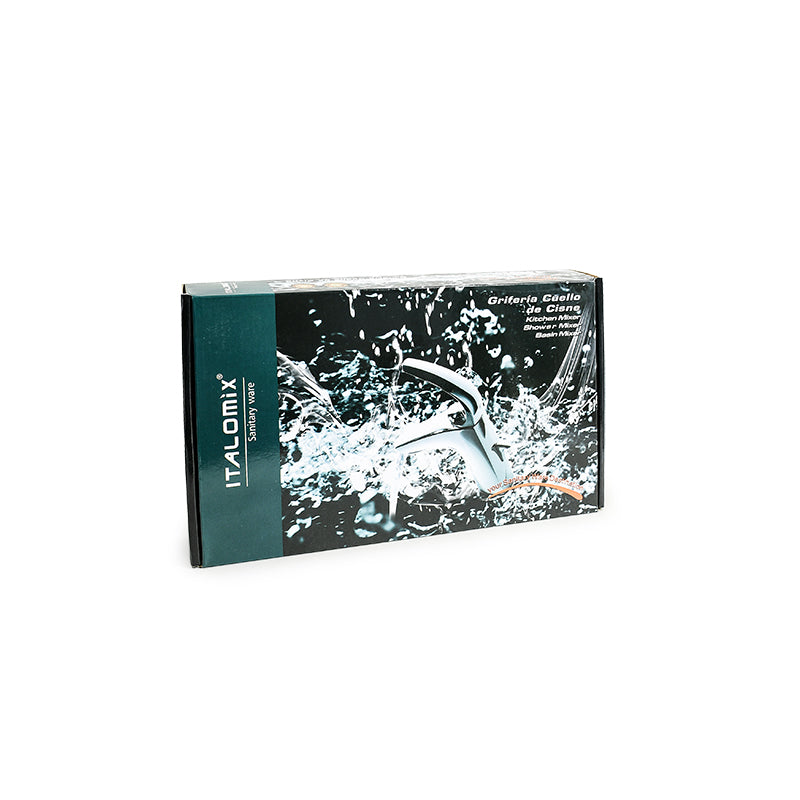 CANILLA NEGRA 30CM TUBULAR ITALOMIX LH-3323