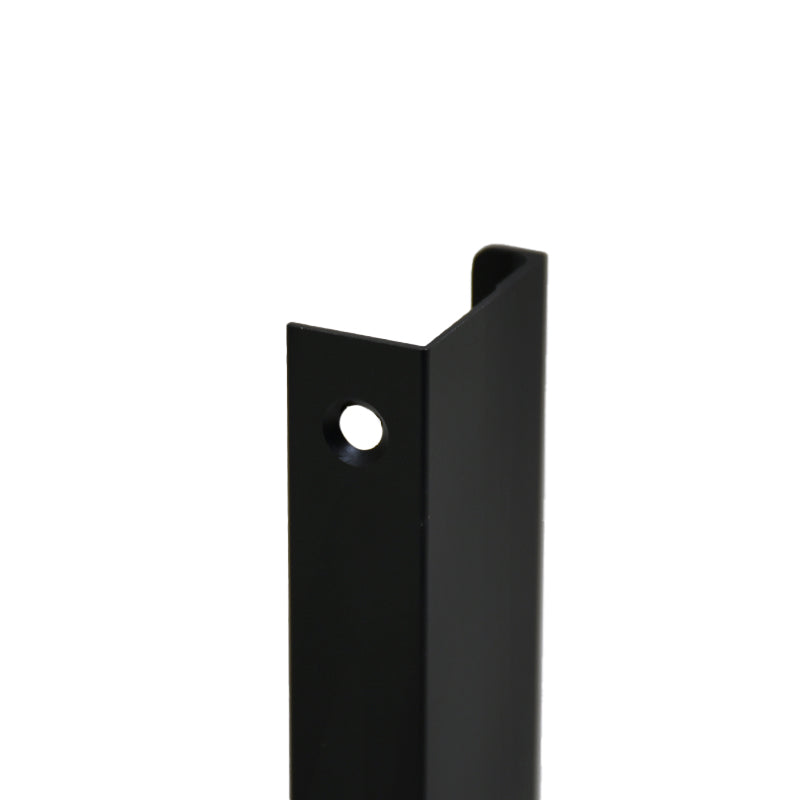 TIRADOR OCULTO 15CM NEGRO MATE P/MUEBLES LH-3878