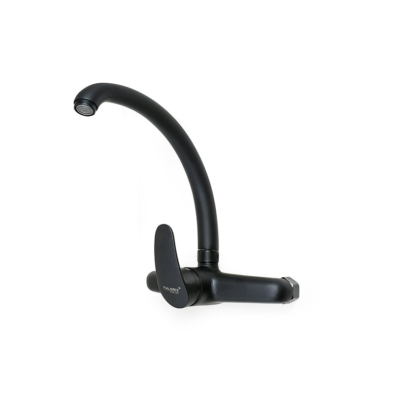 GRIFO MONOCOMANDO 20CM NEGRO PARED ITALOMIX LH3257