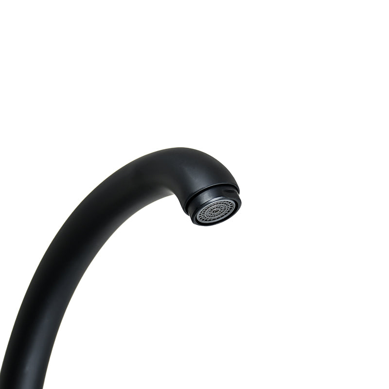 GRIFO MONOCOMANDO 20CM NEGRO PARED ITALOMIX LH3257