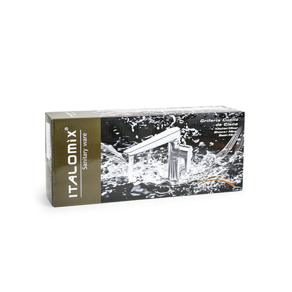 GRIFO MONOCOMANDO 20CM NEGRO PARED ITALOMIX LH3257