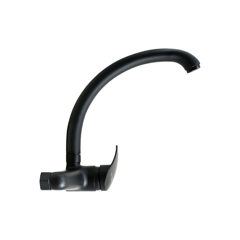 GRIFO MONOCOMANDO 20CM NEGRO PARED ITALOMIX LH3257
