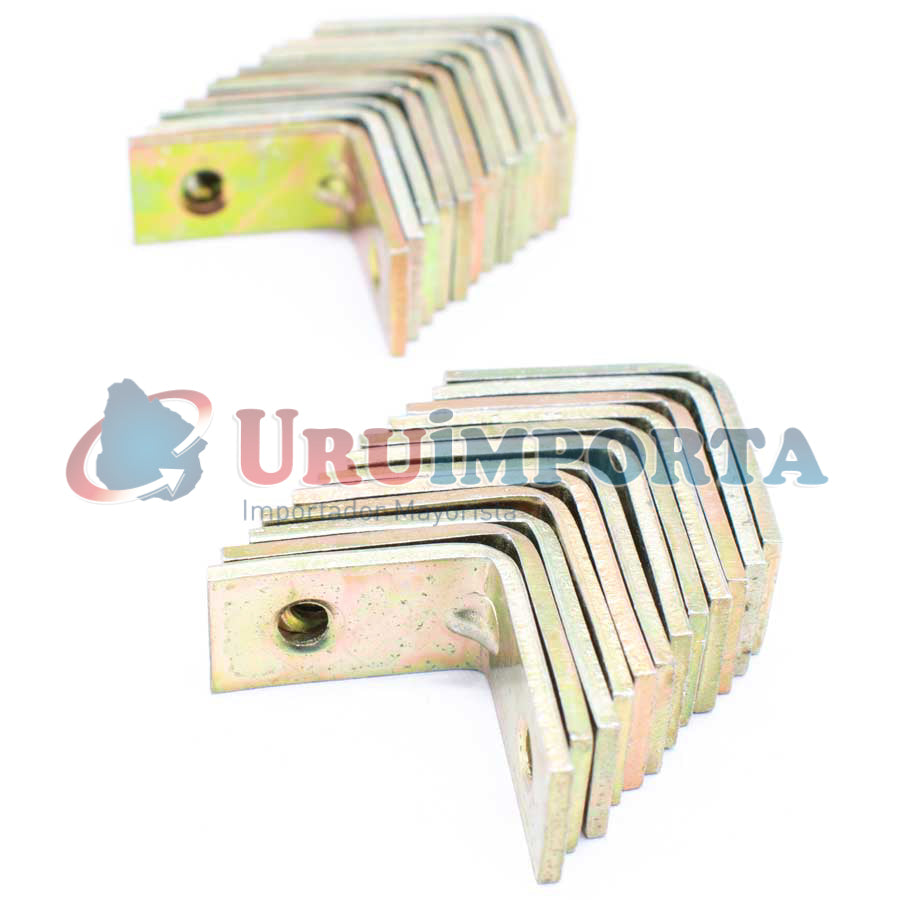 ESCUADRA BRONCEADA 24 UNIDADES 2.5X2.5 ECE025