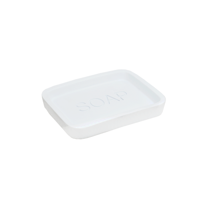ACCESORIO CERAMICO BLANCO MATE P/BANO 4PZ LH-3646