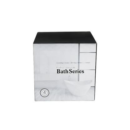 ACCESORIO CERAMICO BLANCO MATE P/BANO 4PZ LH-3646