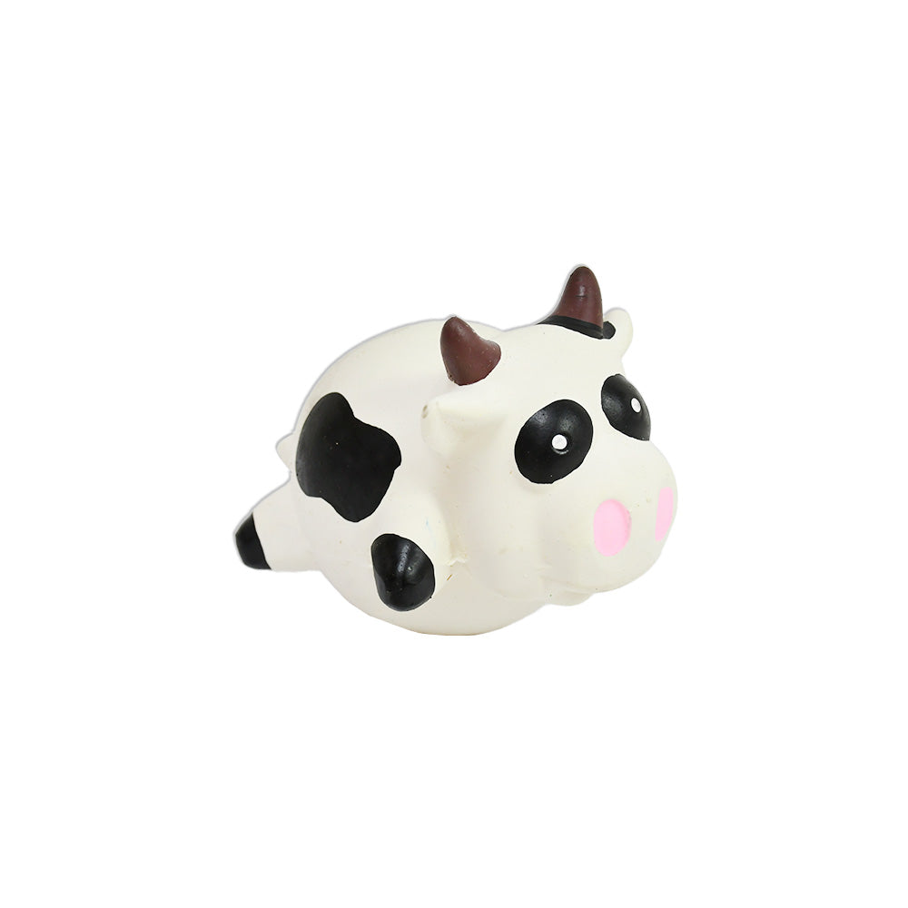 JUGUETE DE GOMA PARA MASCOTAS TIPO VACA LH-3351