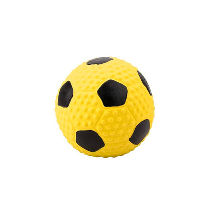 PELOTA DE GOMA TIPO FUTBOL PARA MASCOTAS LH-3355