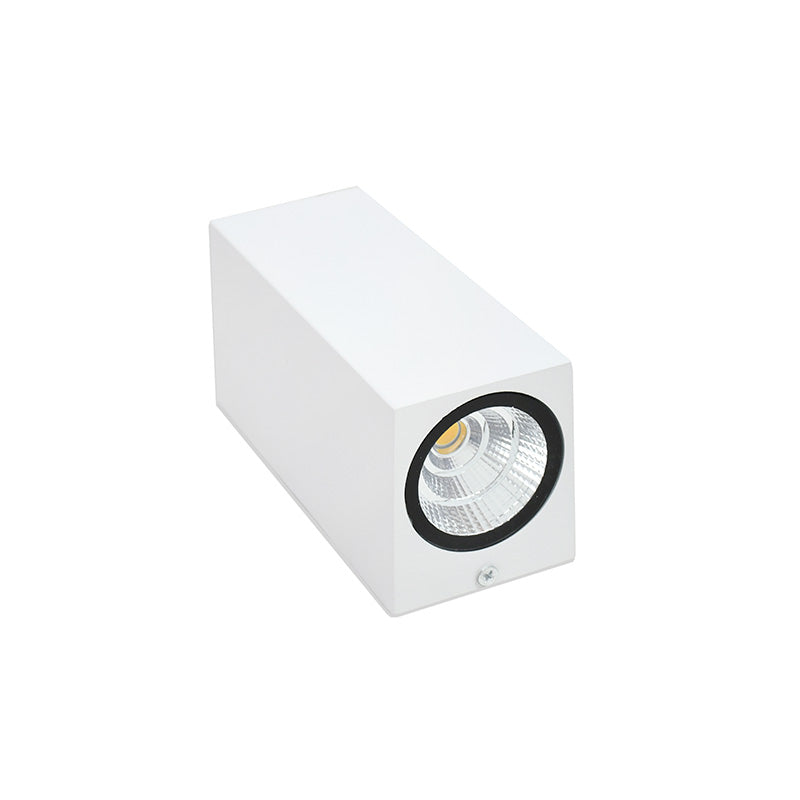 APLIQUE 6W LED RECTANGULAR DOS LUCES BLANCO LH3466