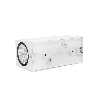 APLIQUE 6W LED RECTANGULAR DOS LUCES BLANCO LH3466