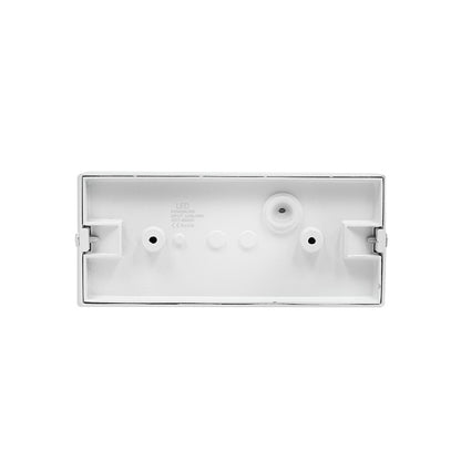 APLIQUE 6W LED CIRCULAR DOS LUCES BLANCO LH-3464