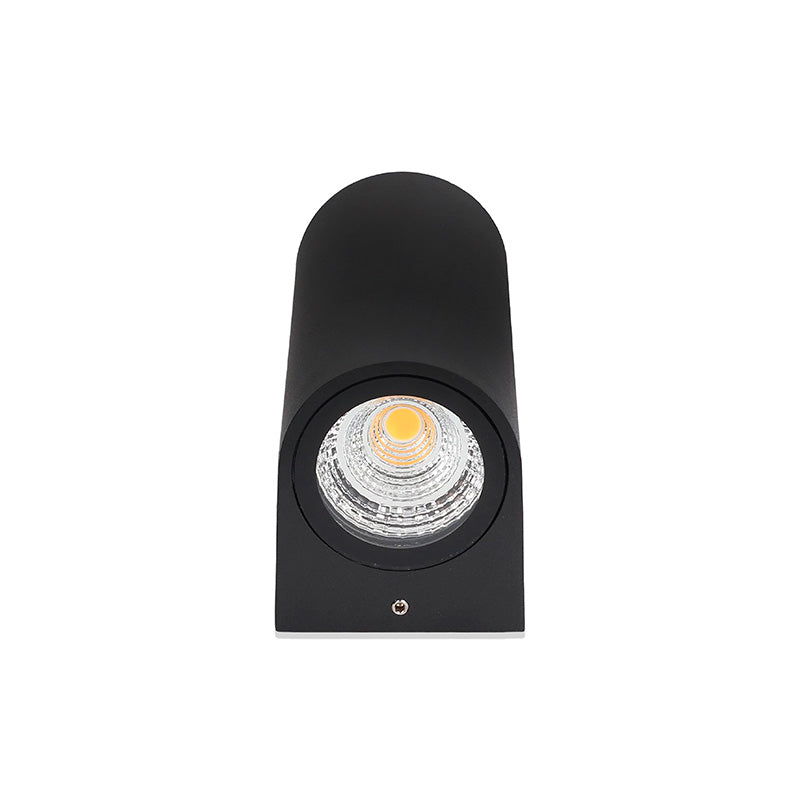 APLIQUE 6W LED CIRCULAR DOS LUCES NEGRO LH-3463