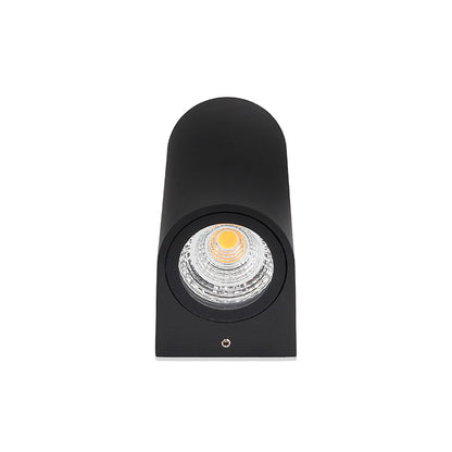 APLIQUE 6W LED CIRCULAR DOS LUCES NEGRO LH-3463