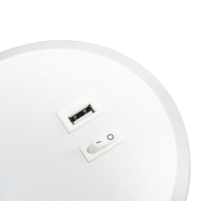 LAMPARA DE PARED CON INTERRUPTOR Y USB LH-3473