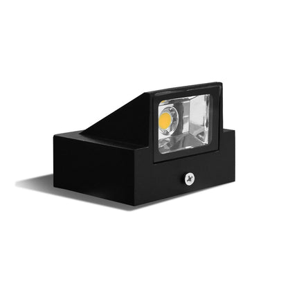 LUMINARIA TRIANGULAR NEGRA 3W UNA LUZ LH-3482