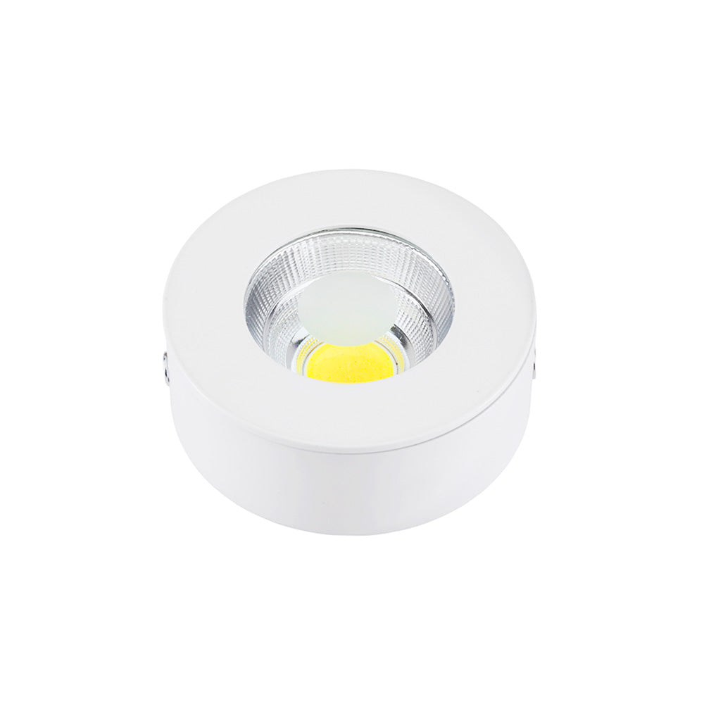 LUMINARIA REDONDA BLANCA 5W 7.4X2.5CM LH-3484