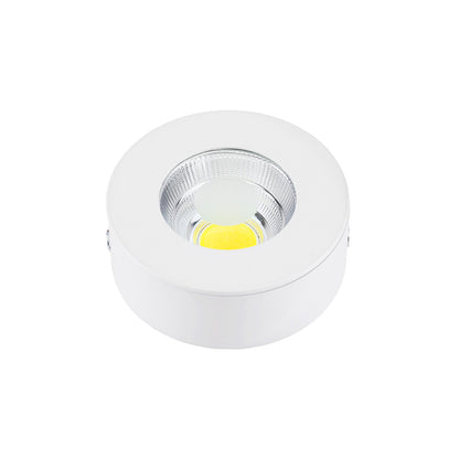LUMINARIA REDONDA BLANCA 5W 7.4X2.5CM LH-3484