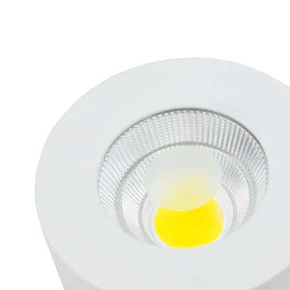 LUMINARIA REDONDA BLANCA 5W 7.4X2.5CM LH-3484