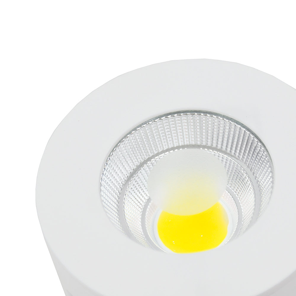 LUMINARIA REDONDA BLANCA 5W 7.4X2.5CM LH-3484