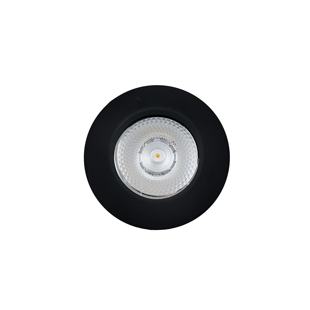 LUMINARIA REDONDA NEGRA 5W 7.4X1.5 CM LH-3485