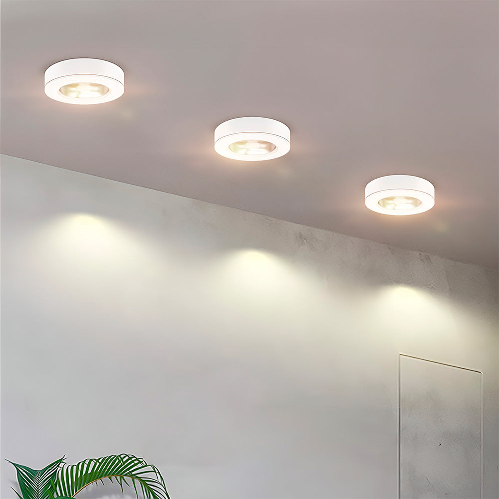 LUMINARIA REDONDA BLANCA 5W 7.4X1.5CM LH-3486