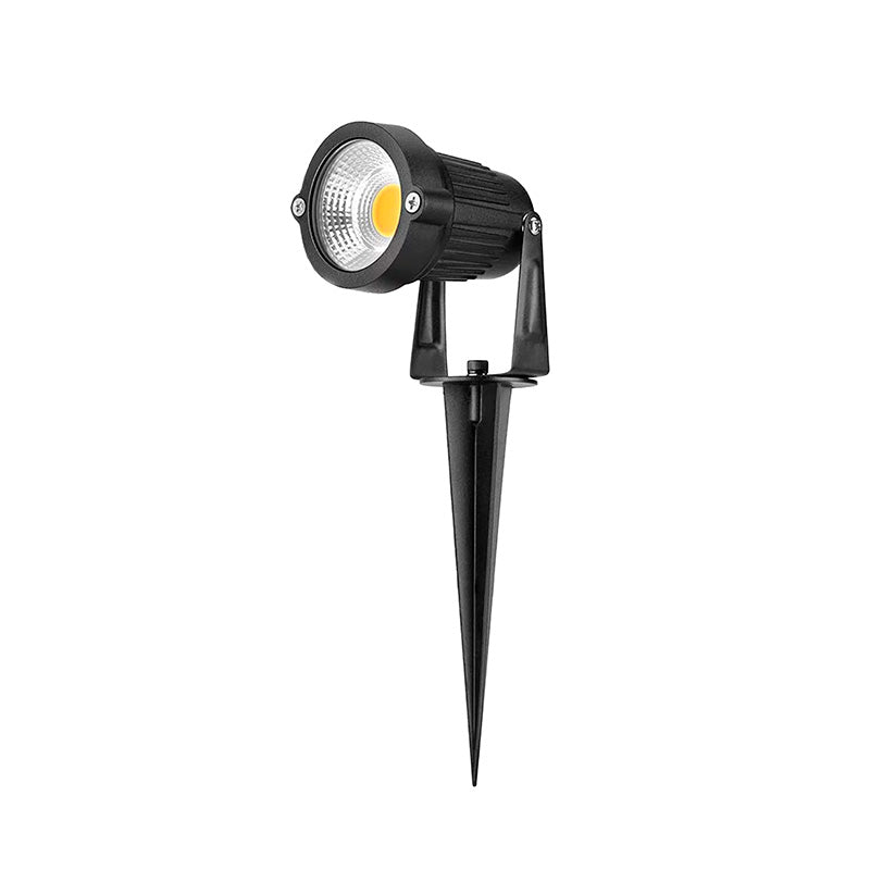 FOCO 7W NEGRO METALICO ENTERRAR P/JARDIN LH-3487