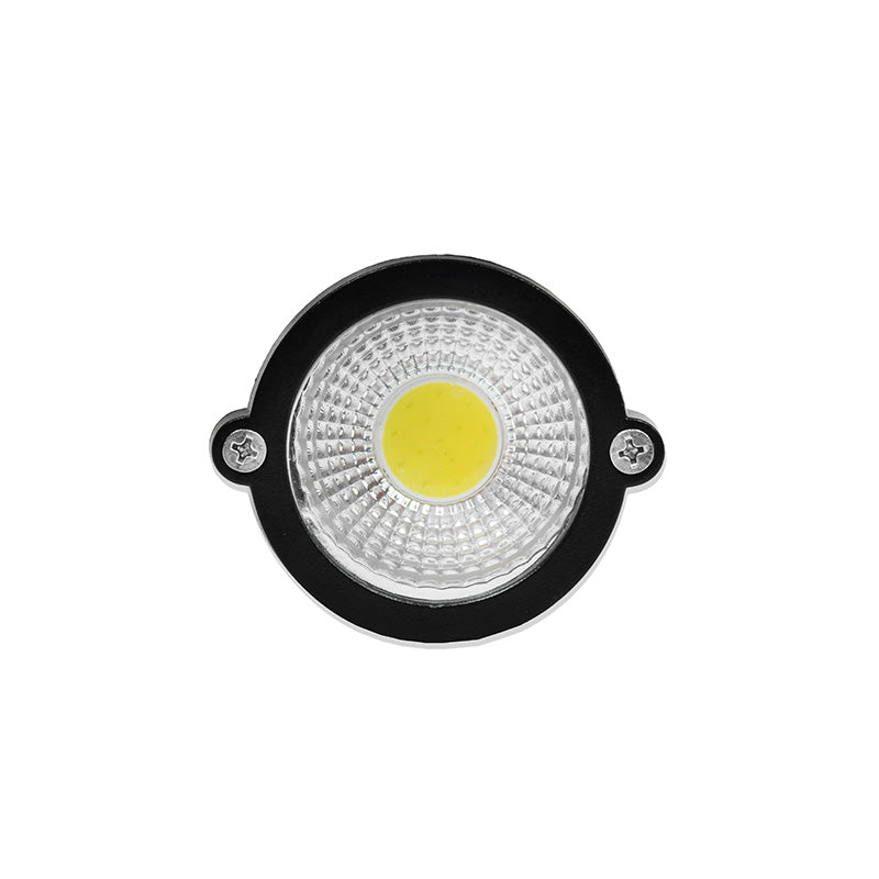 FOCO 7W NEGRO METALICO ENTERRAR P/JARDIN LH-3487