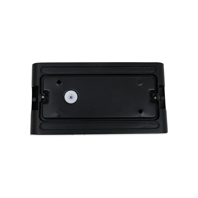 LUMINARIA 12W NEGRA DOBLE CHATO OVALADA LH-3488