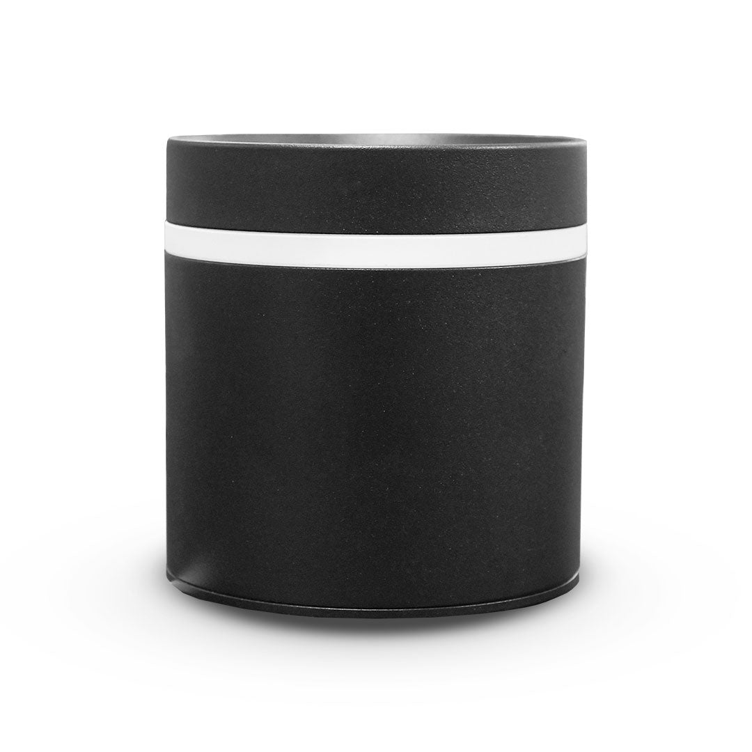 LUMINARIA 10W NEGRA CILINDRICA 8.5X9CM LH-3494