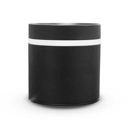 LUMINARIA 10W NEGRA CILINDRICA 8.5X9CM LH-3494