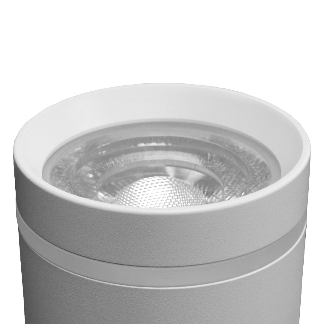 LUMINARIA 10W BLANCA CILINDRICA 8.5X9CM LH-3495