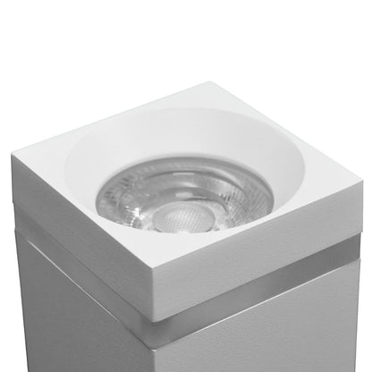 LUMINARIA 10W BLANCA RECTANGULAR 8X10.5CM LH-3496