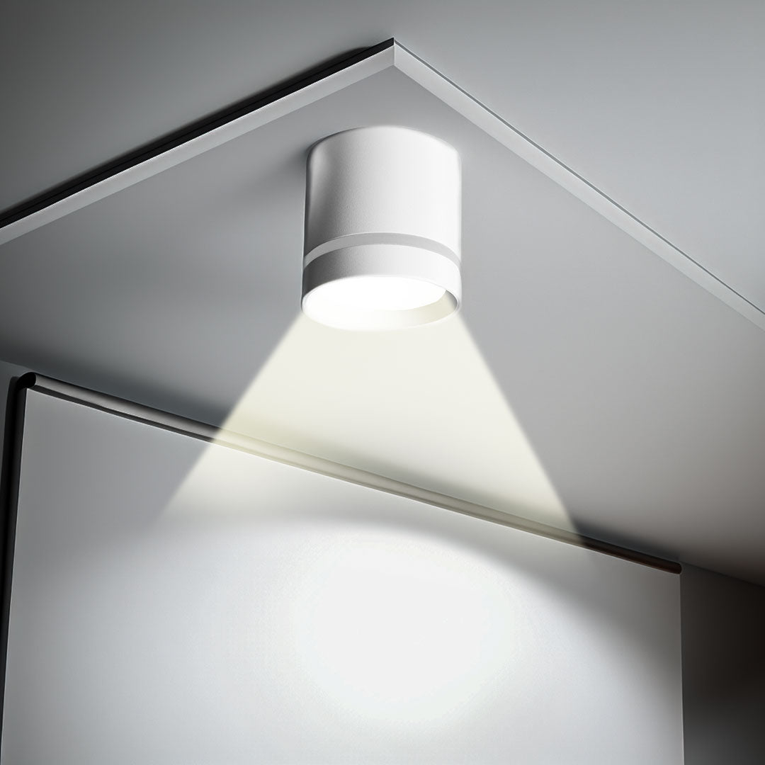LUMINARIA 10W BLANCO CILINDRICA 8.5X9CM LH-3499