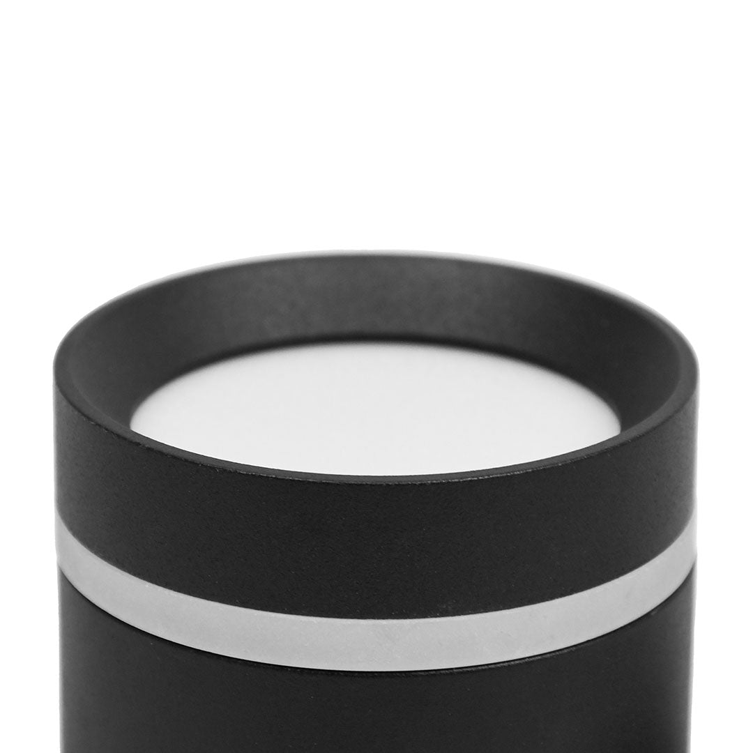 LUMINARIA 5W NEGRA CILINDRICA 6X6.5CM LH-3504