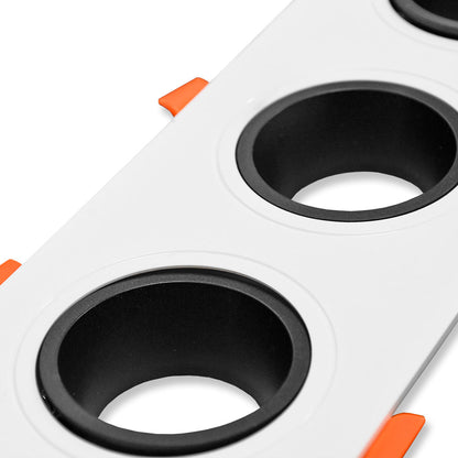 SOPORTE PARA 3 DICROICA BLANCO LH-3507
