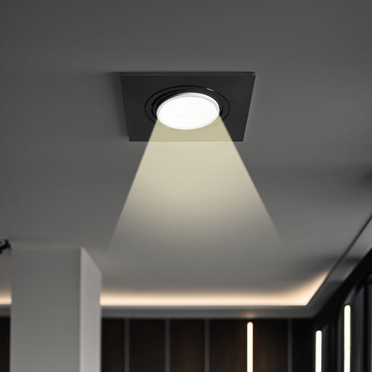 SOPORTE PARA 1 DICROICA NEGRO LH-3510