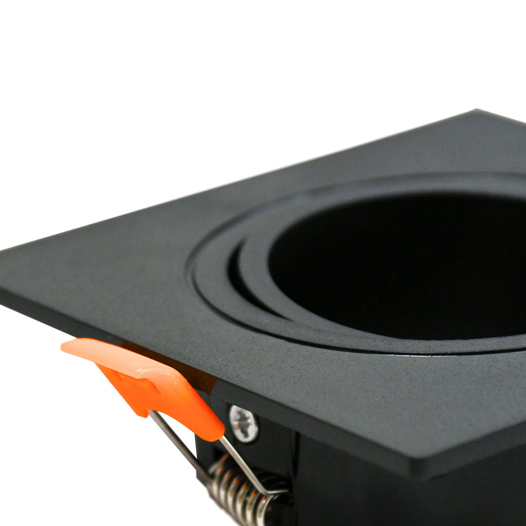 SOPORTE PARA 1 DICROICA NEGRO LH-3510