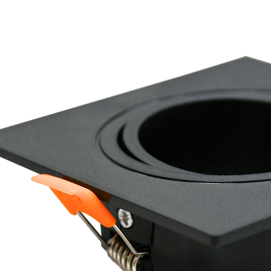 SOPORTE PARA 1 DICROICA NEGRO LH-3510