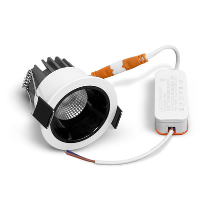 SPOT LED 7W FONDO NEGRO PARA EMBUTIR LH-3512