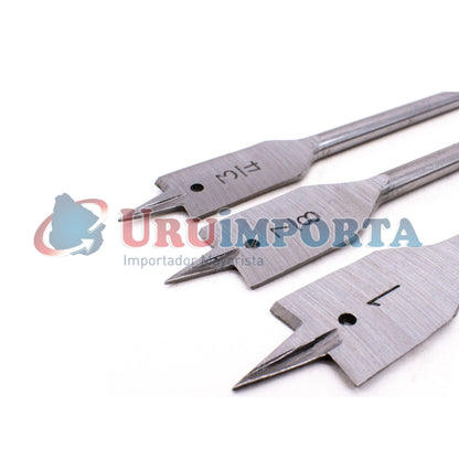 MECHA P/MADERA PLANA 6PZ 3/8″-1″ UYUSTOOLS BCM601
