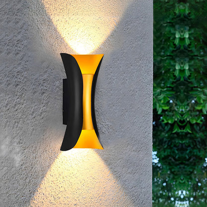 APLIQUE 6W LED METAL NEGRO/BRONCEADO LH-3516