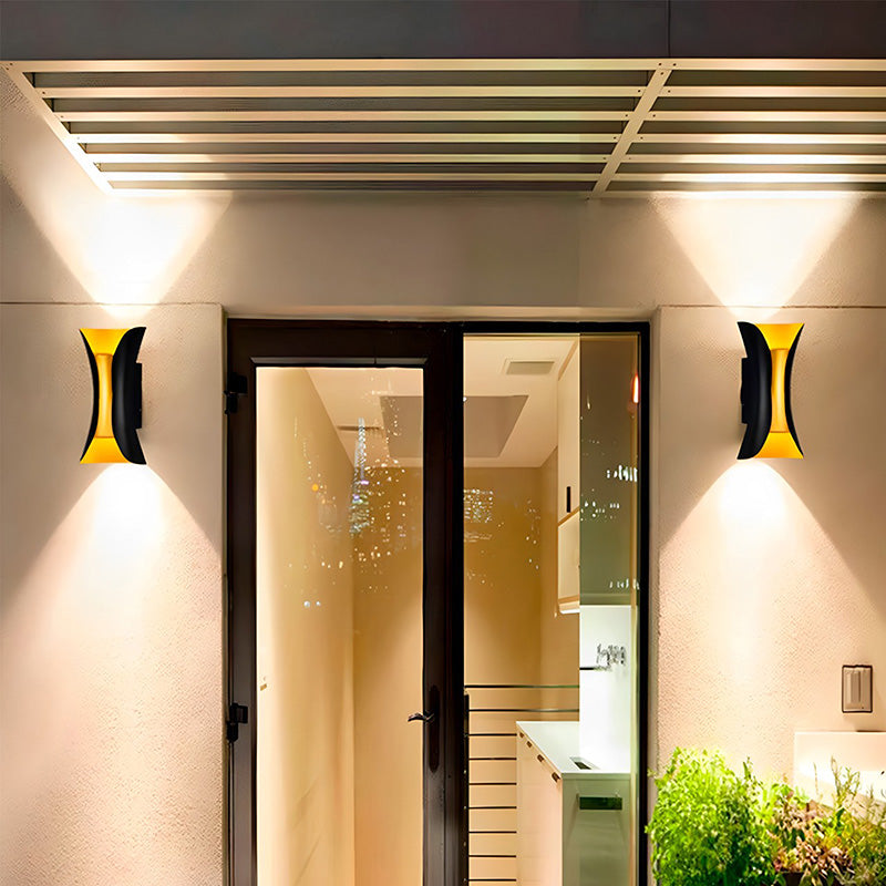 APLIQUE 6W LED METAL NEGRO/BRONCEADO LH-3516