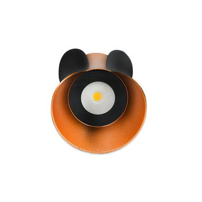 APLIQUE 6W LED METAL NEGRO/BRONCEADO LH-3516