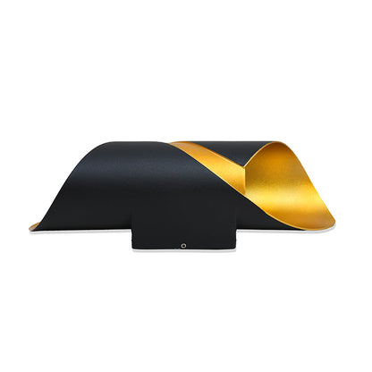 APLIQUE 6W LED METAL NEGRO/DORADO LH-3517
