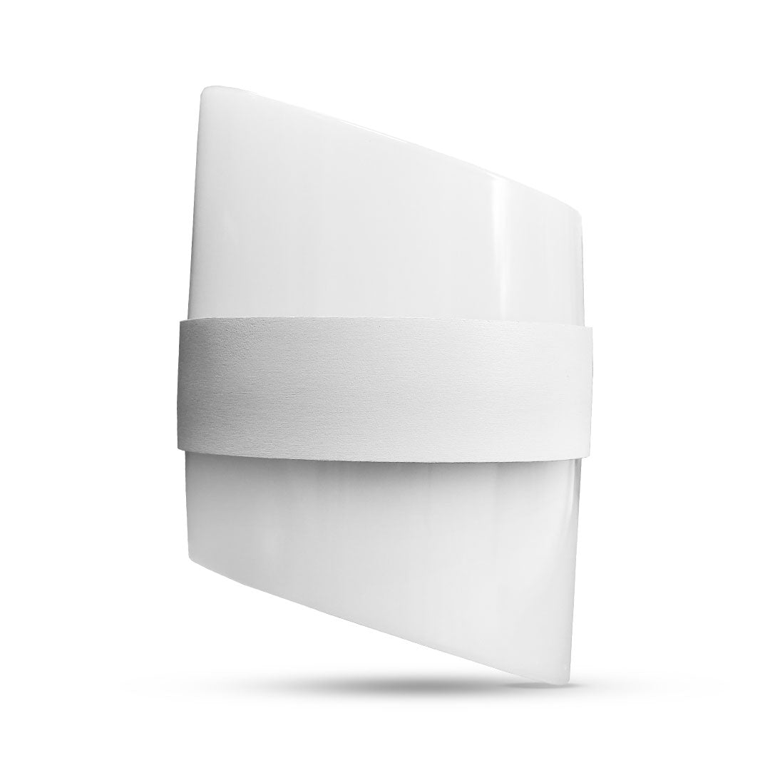 LUMINARIA 10W LED ANGULAR 2 LUCES BLANCO LH3519