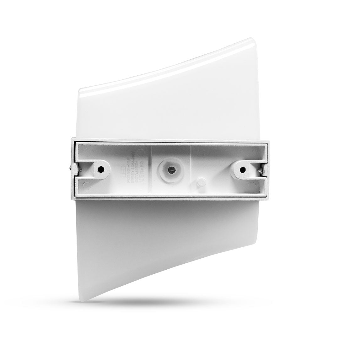 LUMINARIA 10W LED ANGULAR 2 LUCES BLANCO LH3519