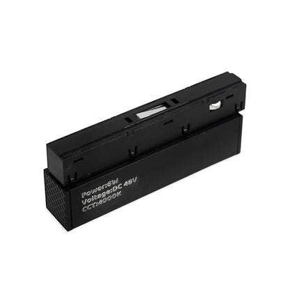 LUMINARIA NEGRA PARA RIEL 6W LH-3849
