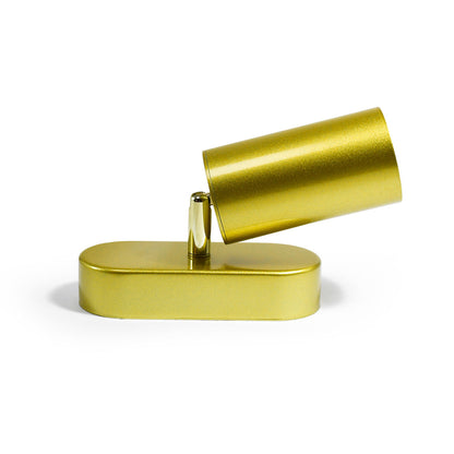 APLIQUE DE PARED METALICO DORADO UNA LUZ LH-3854