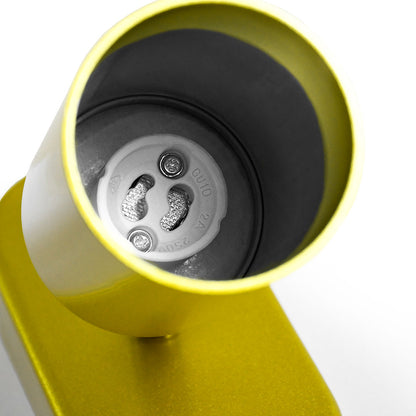 APLIQUE DE PARED METALICO DORADO UNA LUZ LH-3854