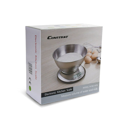 BALANZA METALICA CON BOWL HASTA 5 KILOS  LH-3379
