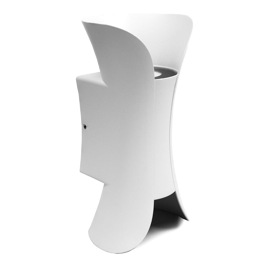 LUMINARIA 10W METALICA BLANCA DOS LUCES LH-3535